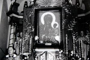 ks. Alojzy Budniok (1923 - 1975). Peregrynacja obrazu Matki Boskiej Częstochowskiej w 1966 r. w Rozmierzy