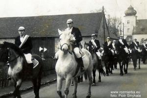 Rozmierz - konni jeźdźcy  podczas Nawiedzenia obrazu Jasnogórskiego w 1966 r. 